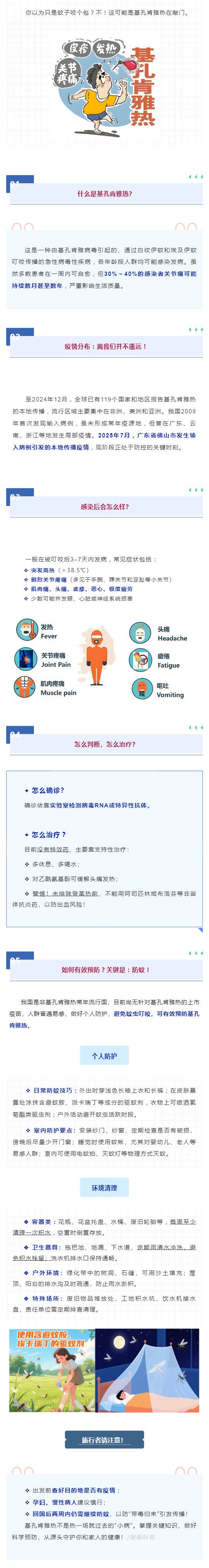 基孔肯雅热无特效药,防蚊是关键!从症状到如何预防全掌握_壹伴长图1.jpg